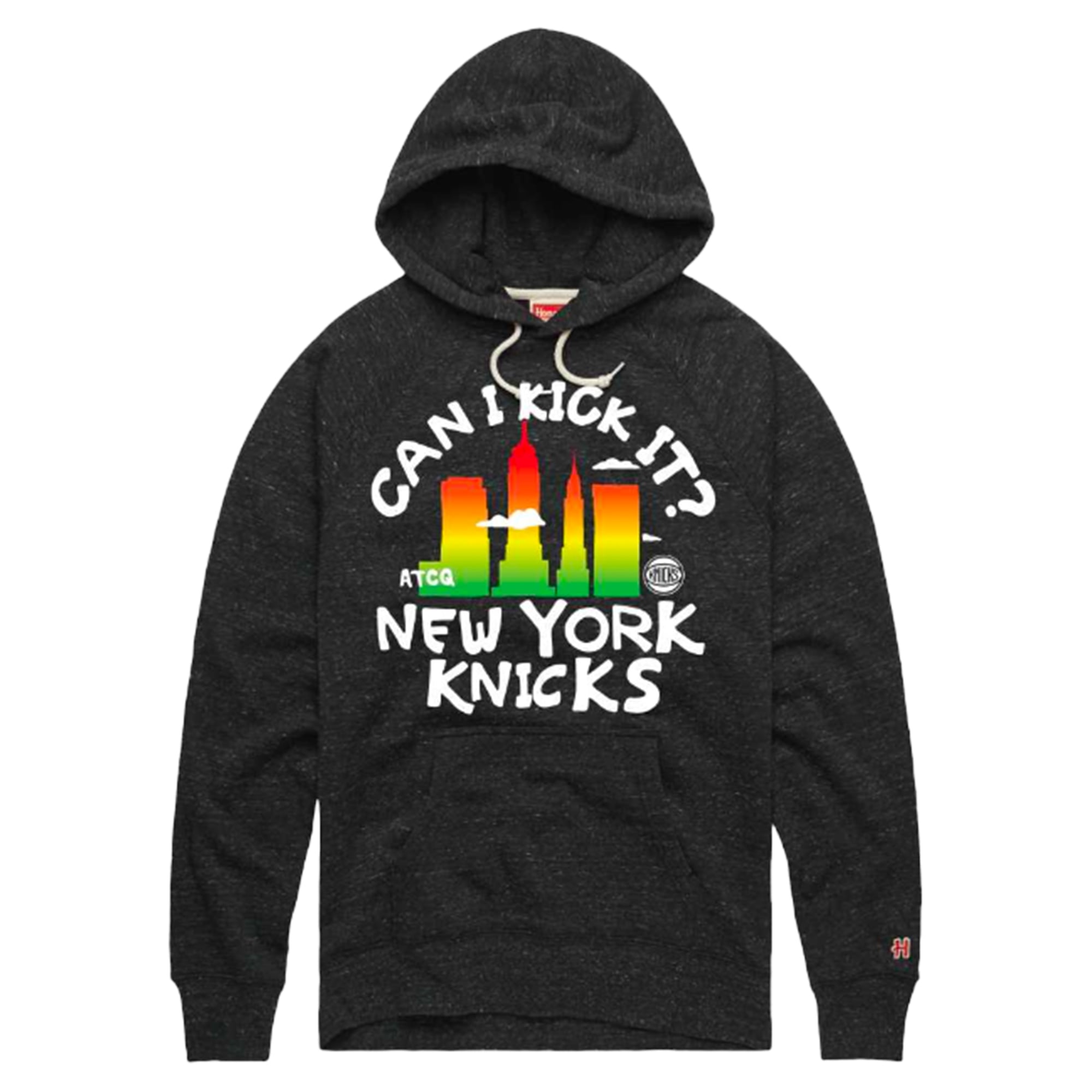 Unisex Homage x A Tribe Called Quest Charcoal New York Knicks x  Can I Kick It? Tri-Blend Hoodie