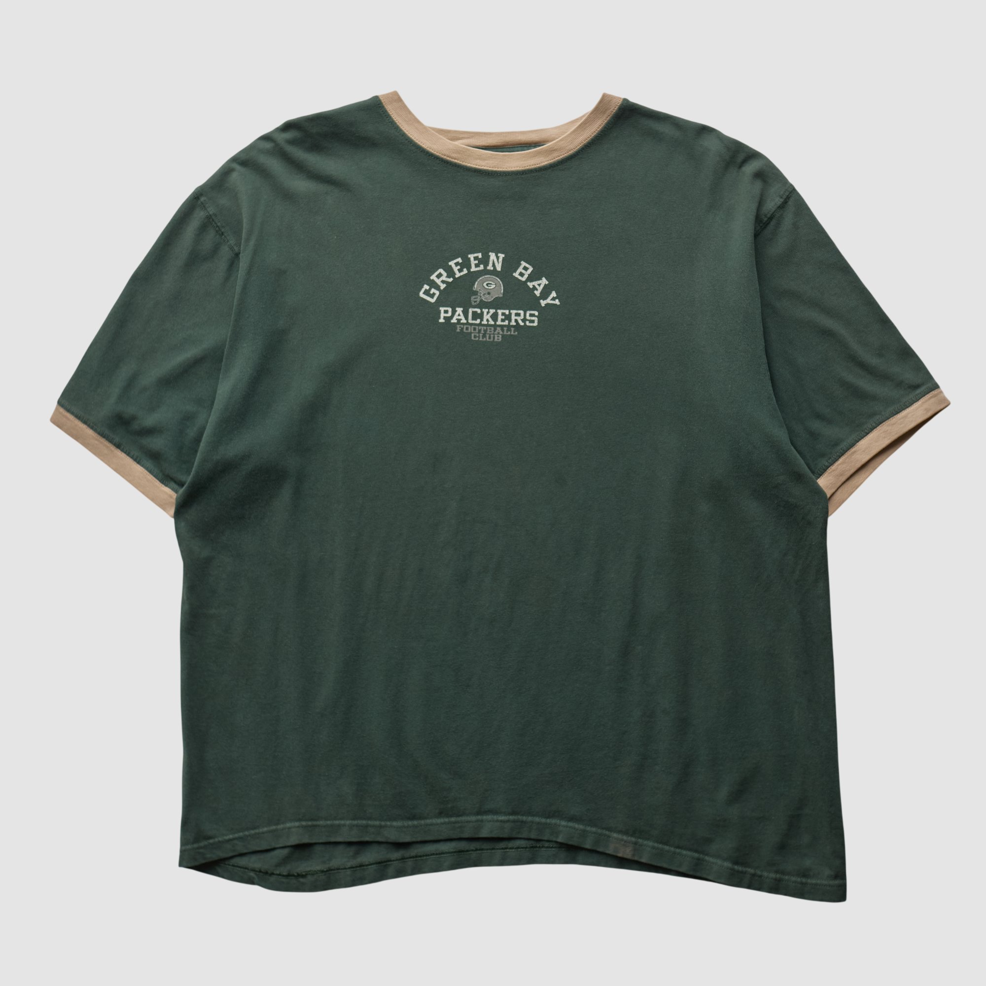 Green Bay Packers NFL 2000s T-shirt – Green – 2XL by Fanatics Real Vintage