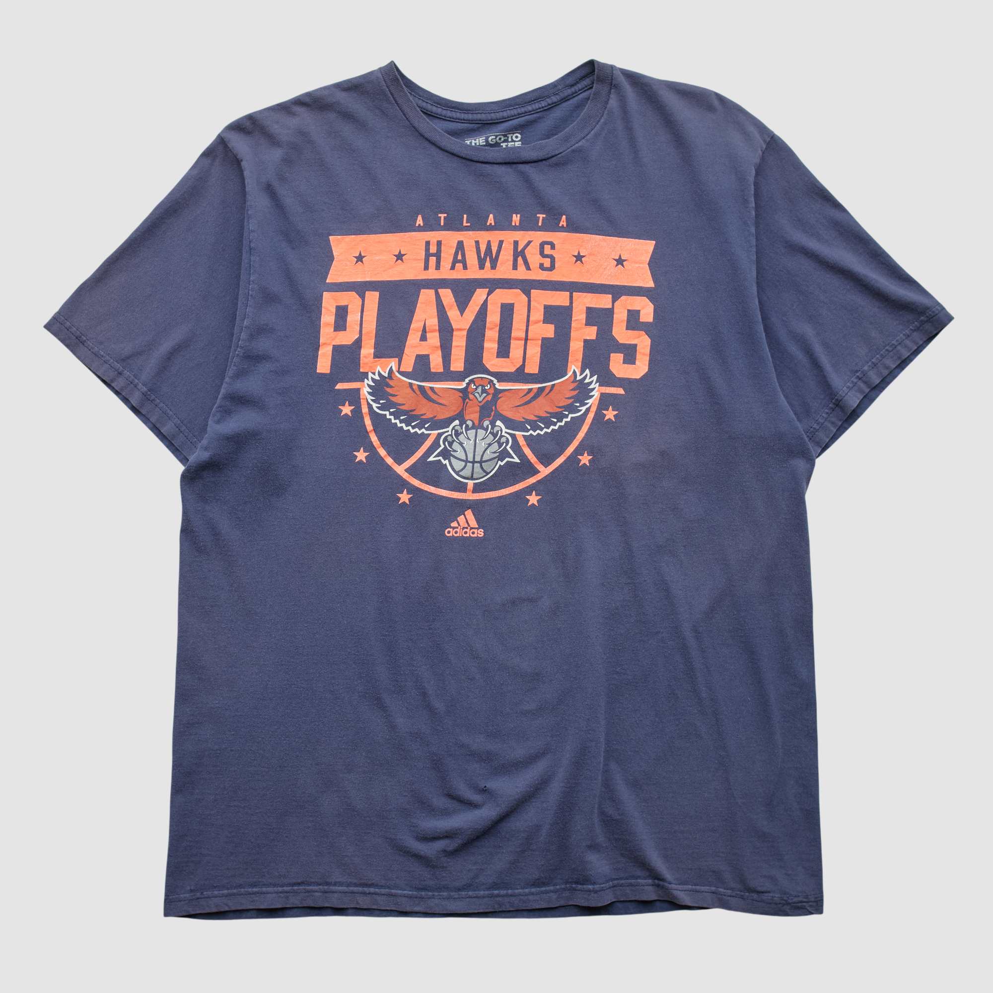 Atlanta Hawks Adidas 2010s T-shirt - Navy - M by Fanatics Real Vintage