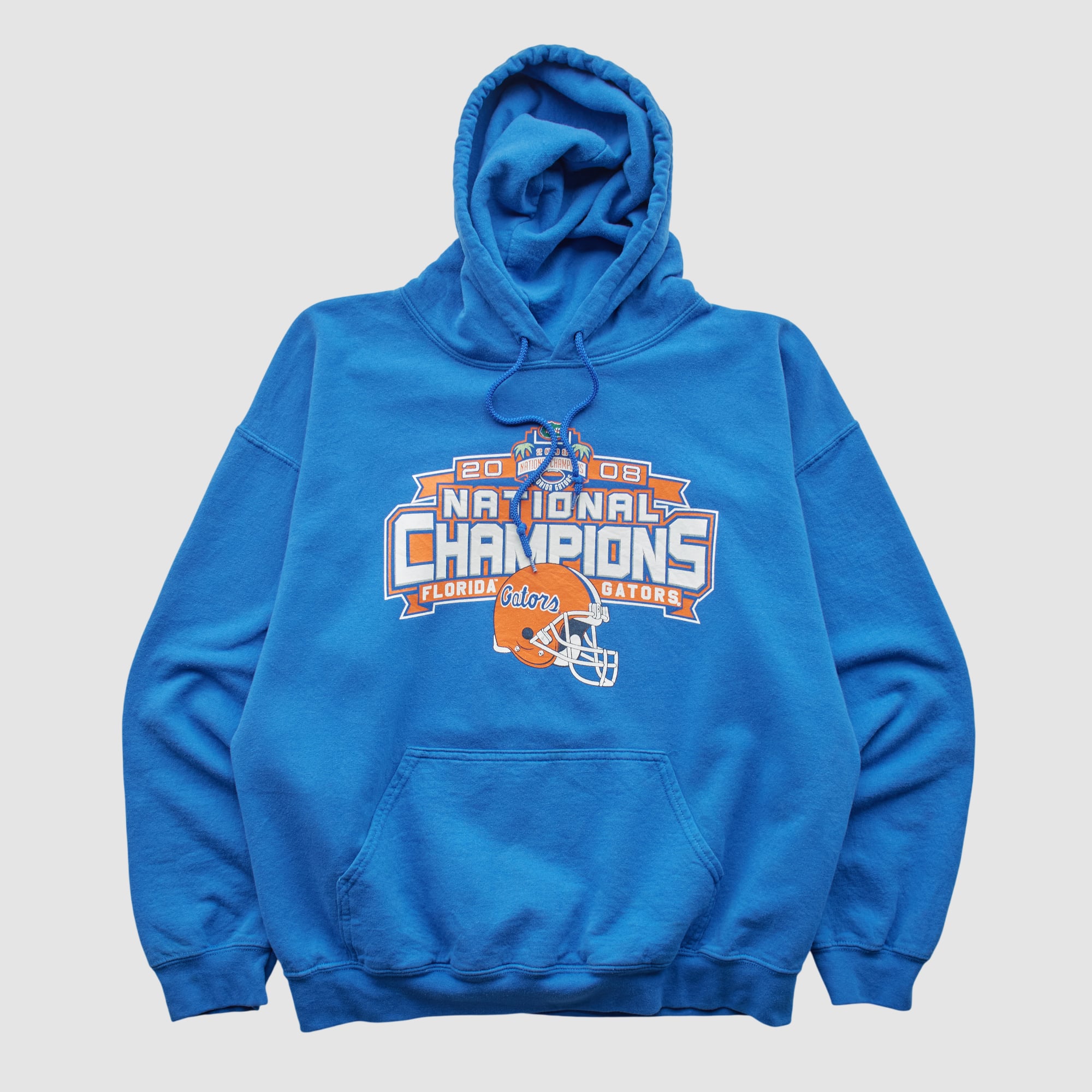 Florida Gators Gildan 2008 Hooded Pullover Sweatshirt - Blue - S by Fanatics Real Vintage