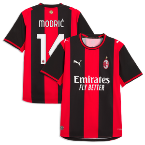 Maillot Domicile Authentic AC Milan PUMA 26/27 avec flocage Modrić 14, vue 1