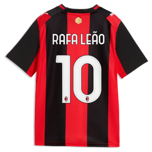 Maillot Domicile AC Milan PUMA 26/27 - Enfant avec flocage Rafa Leão 10, vue 4