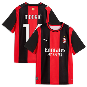 Maillot Domicile AC Milan PUMA 26/27 - Enfant avec flocage Modrić 14, vue 2