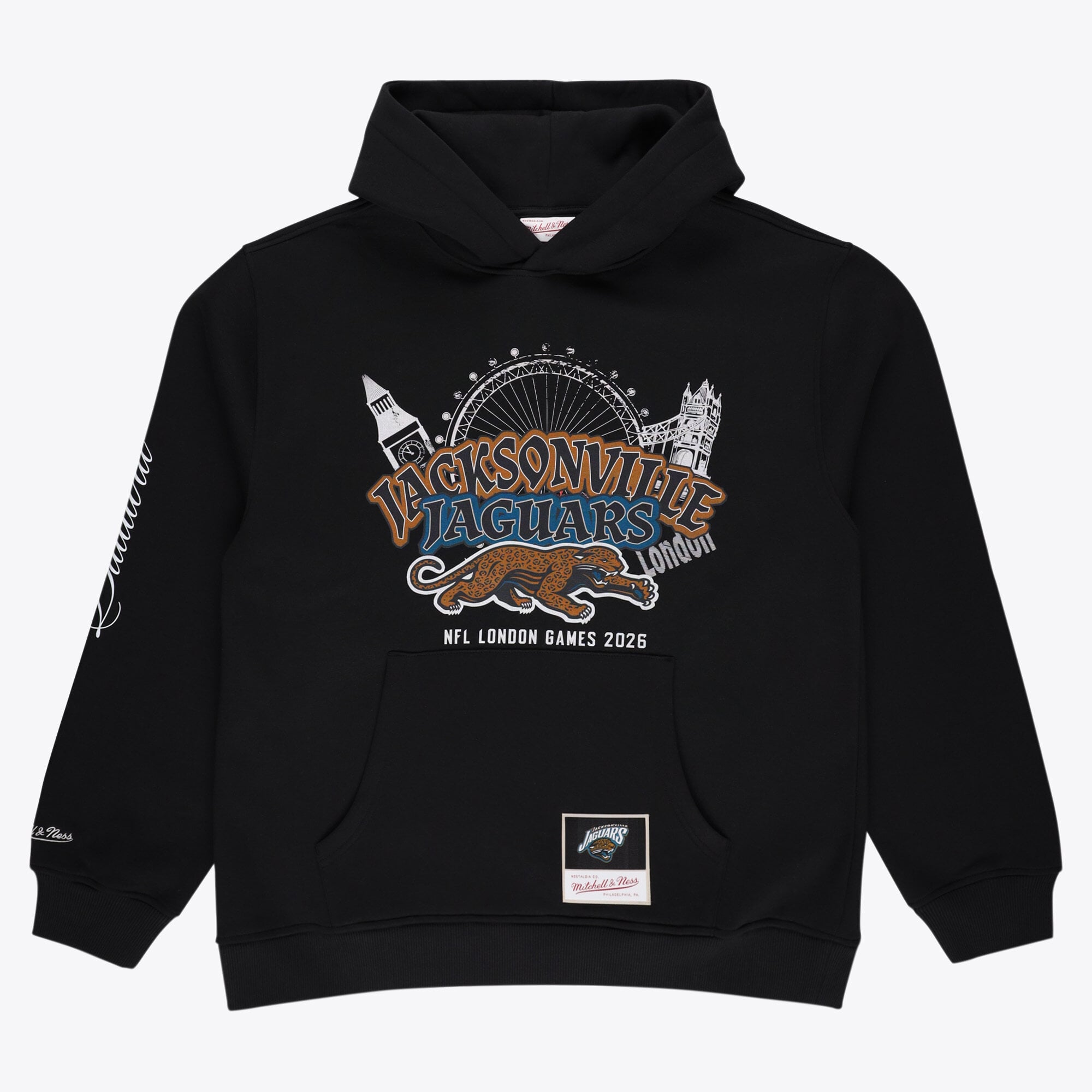 Jacksonville Jaguars Mitchell & Ness International Games 2026 Hoodie - Herren