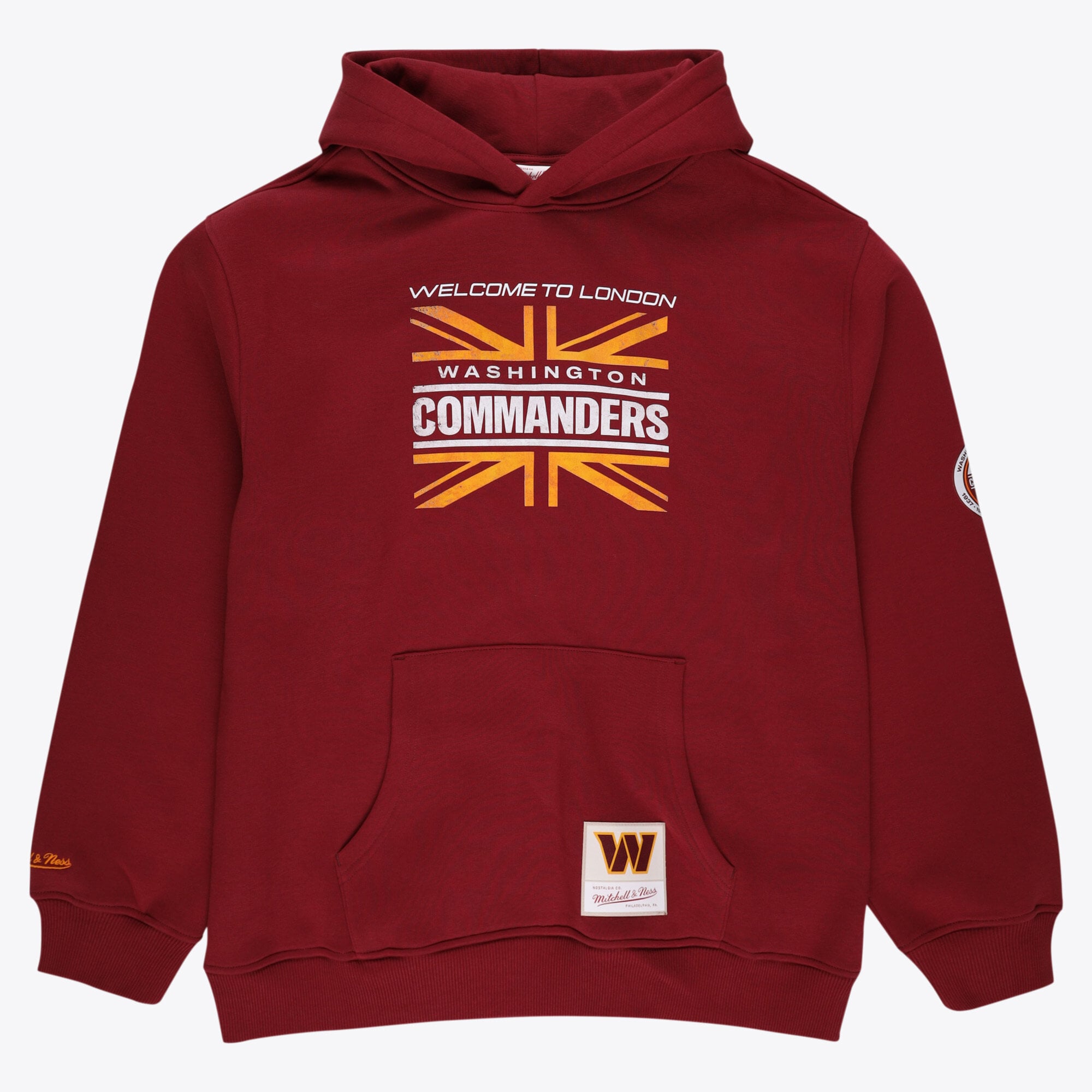 Washington Commanders Mitchell & Ness International Games 2026 Hoodie - Herren