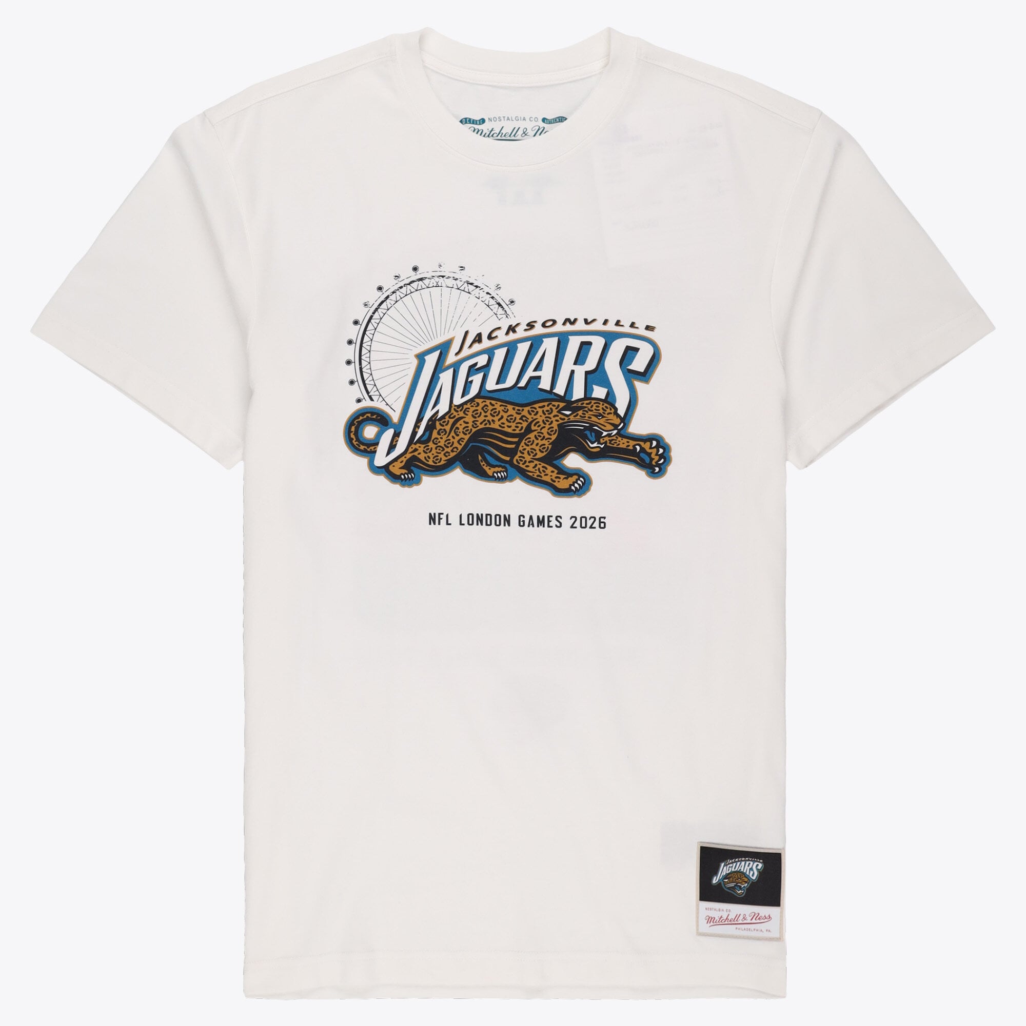 Jacksonville Jaguars Mitchell & Ness International Games 2026 T-Shirt - Herren
