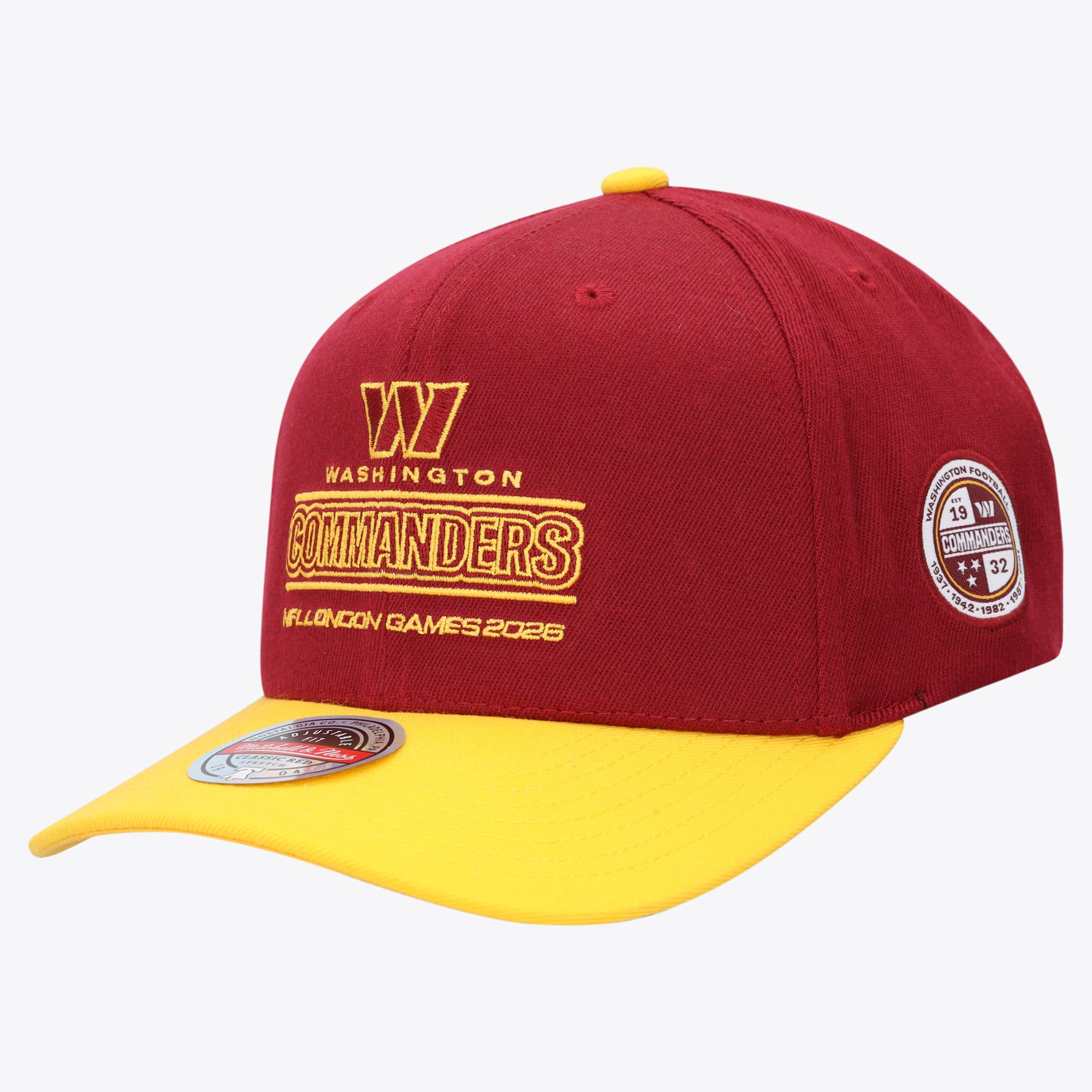 Washington Commanders Mitchell & Ness International Games 2026 Kappe - Herren