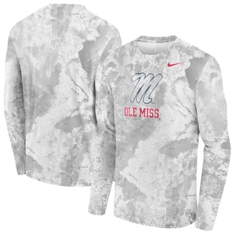 Men's Nike White Ole Miss Rebels x Realtree Dri-FIT Legend Long Sleeve T-Shirt