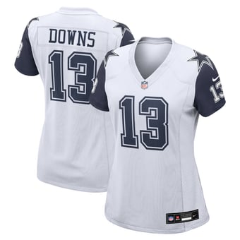 Women's Nike Caleb Downs White Dallas Cowboys Alternate Game Jersey