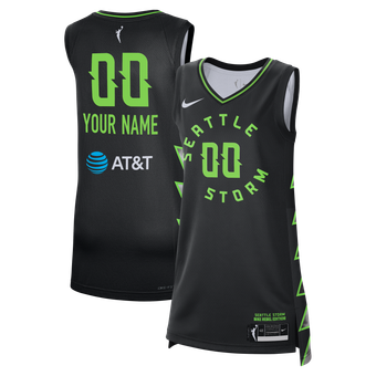 Unisex Nike Black Seattle Storm Victory Custom Jersey - Rebel Edition