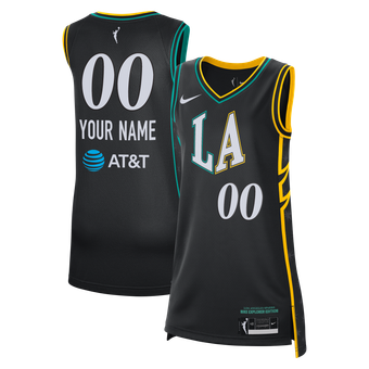 Unisex Nike Black Los Angeles Sparks Victory Custom Jersey - Rebel Edition