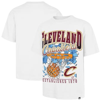 Men's '47  White Cleveland Cavaliers Regional Franklin T-Shirt