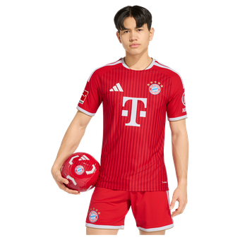 Men's adidas Red Bayern Munich 2026/27 Home On-Field Authentic Patch Jersey