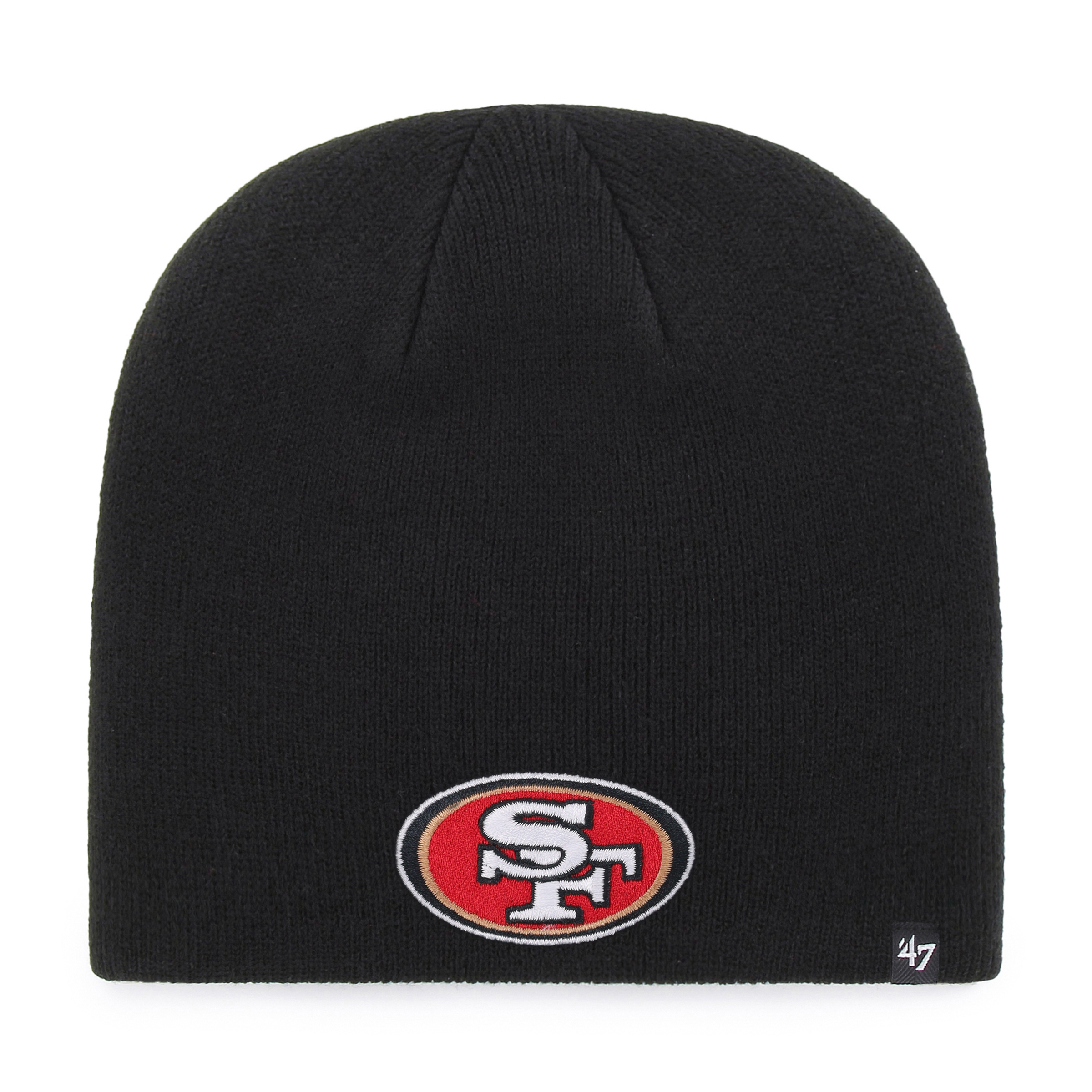 Men's '47 Black San Francisco 49ers Primary Knit Hat