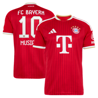 Men's adidas Jamal Musiala Red Bayern Munich 2026/27 Home Replica Jersey