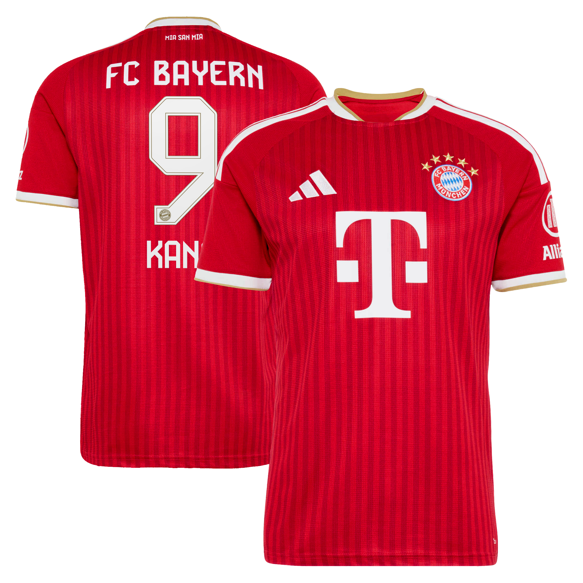 Men's adidas Harry Kane Red Bayern Munich 2026/27 Home Replica Jersey