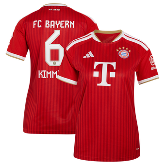 Women's adidas Joshua Kimmich Red Bayern Munich 2026/27 Home Replica Jersey