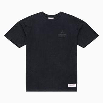Men's Mitchell & Ness Black New England Patriots Core Essentials Micro Logo T-Shirt