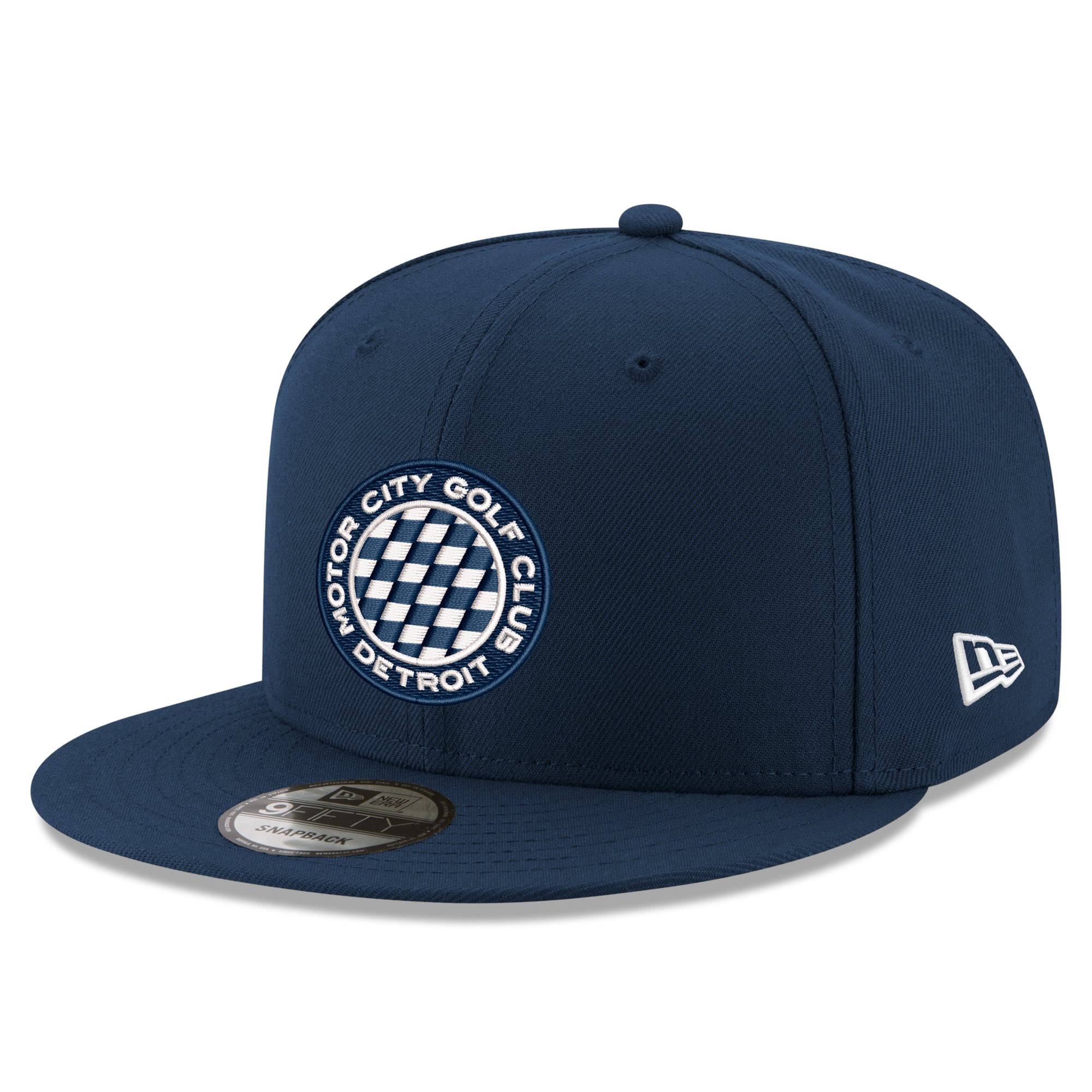 Men's New Era  Navy Motor City Golf Club 9FIFTY Snapback Hat