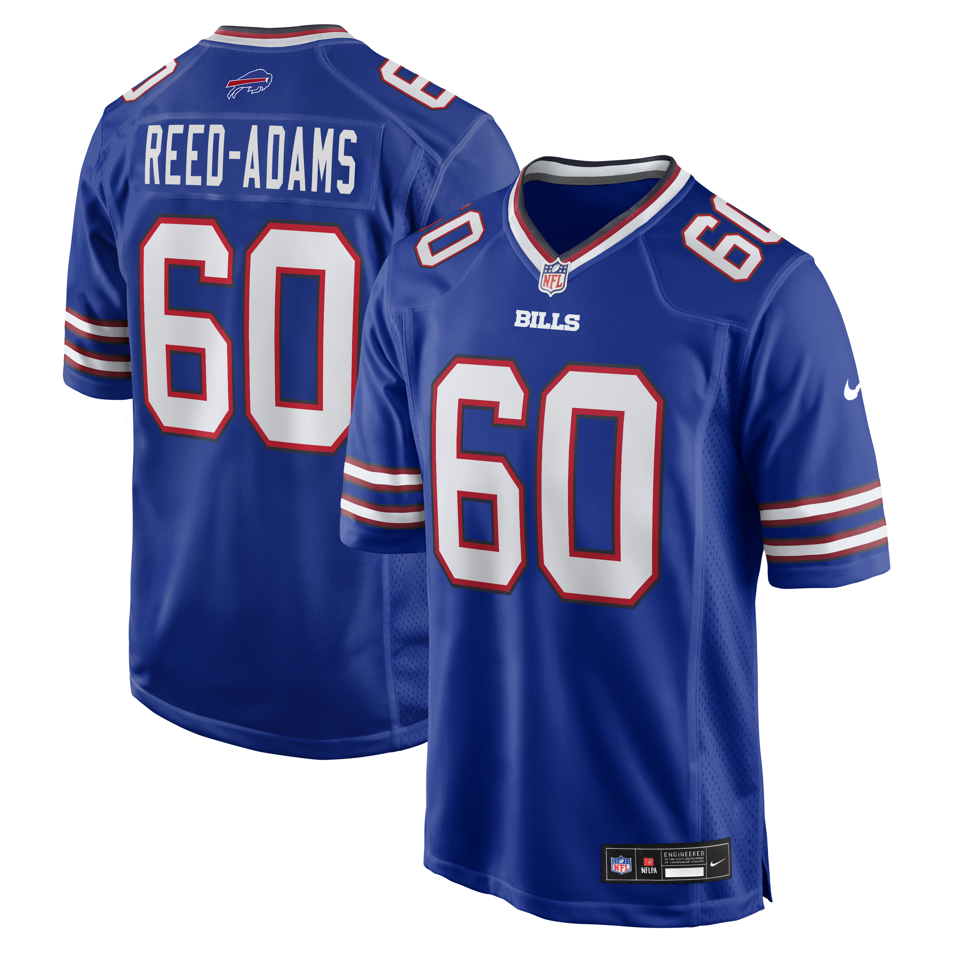 Men's Nike Ar'maj Reed-Adams Royal Buffalo Bills Team Game Jersey