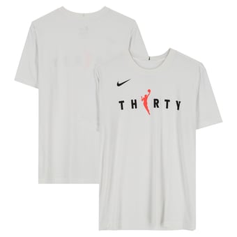 Atlanta Hawks Team-Issued White WNBA Short Sleeve Shirt from the 2025-26 NBA Season