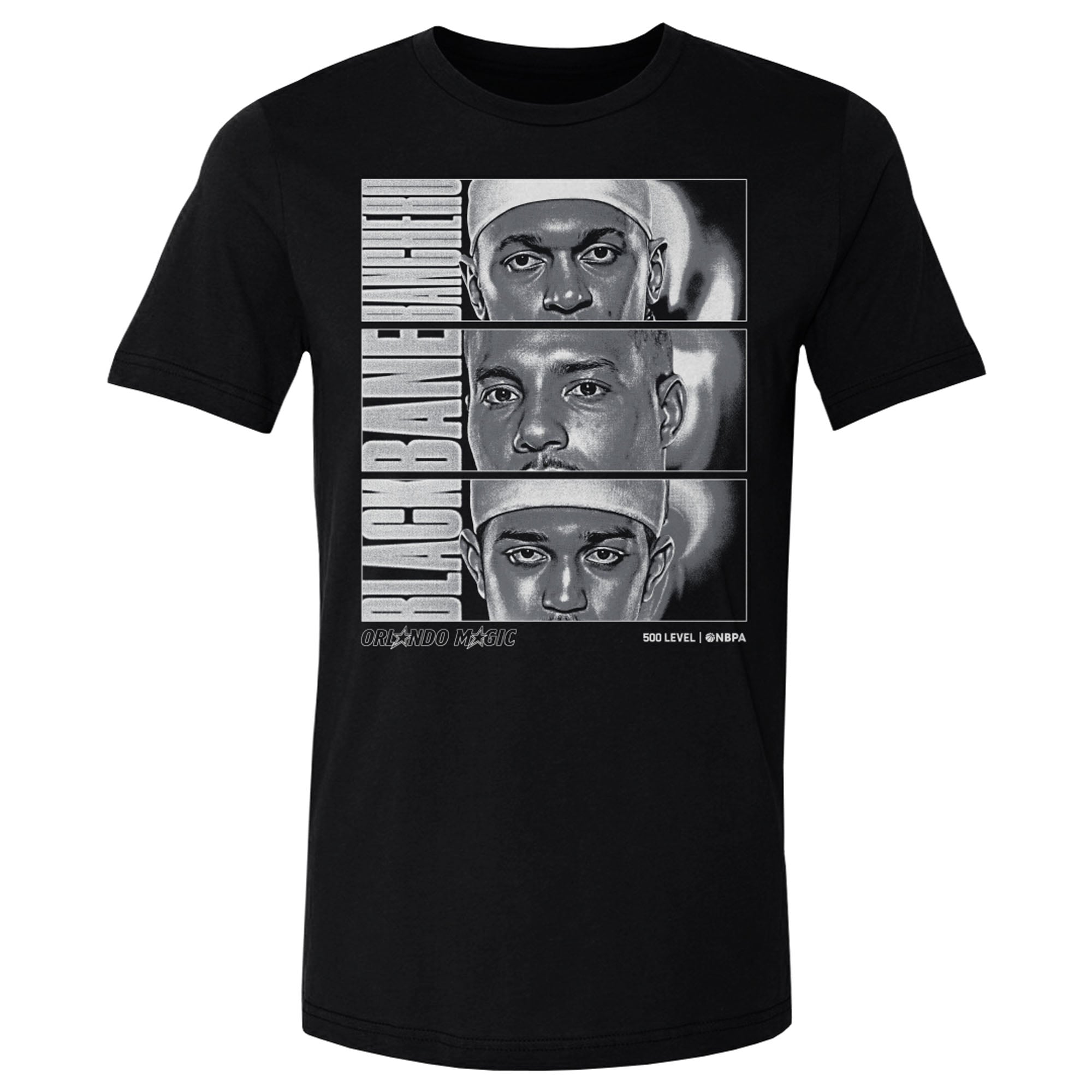 Men's 500 Level Anthony Black, Desmond Bane, Paolo Banchero Black Orlando Magic Killer Bs T-Shirt