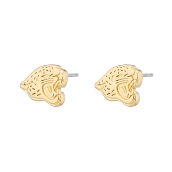 Women's LUV AJ  Gold Jacksonville Jaguars Logo Stud Earrings