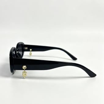 LUV AJ New York Mets Logo Charm Sunglasses