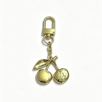 LUV AJ Los Angeles Dodgers Cherry Purse Charm