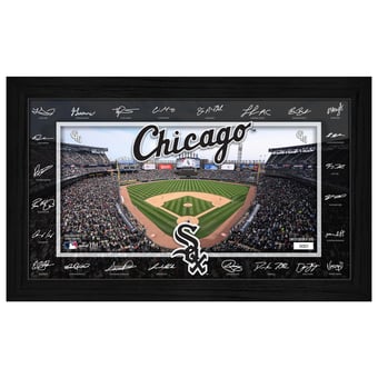 Highland Mint Chicago White Sox 12" x 20" 2026 Signature Field Photograph - Facsimile Signatures