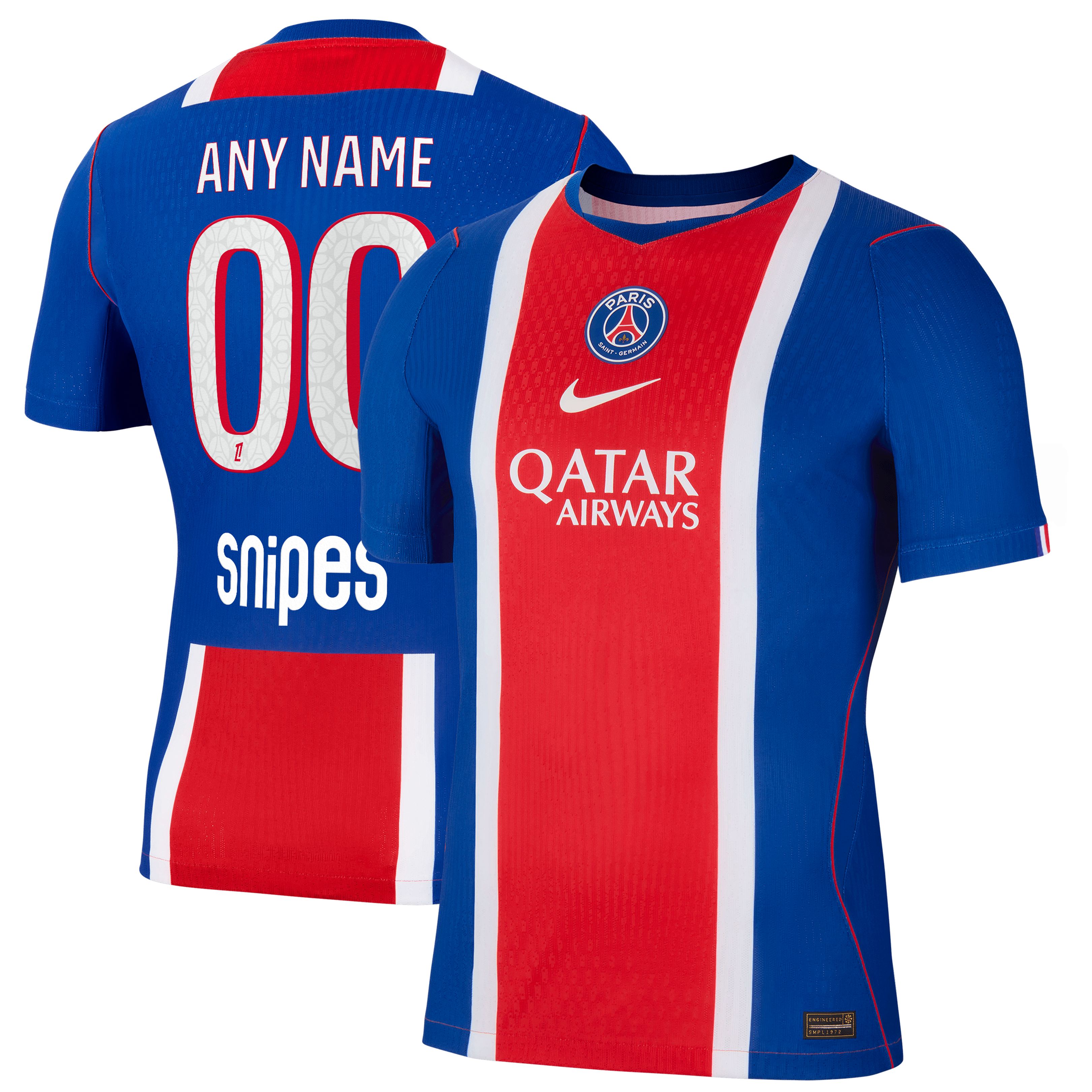 Men's Nike  Blue Paris Saint-Germain 2026/27 Home Match Authentic Jersey