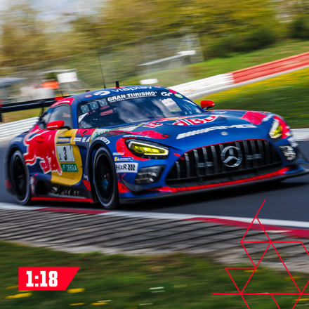 Max Verstappen 24h Nürburgring, Mercedes-AMG GT3 2026 Race Version Model with Figure 1:18