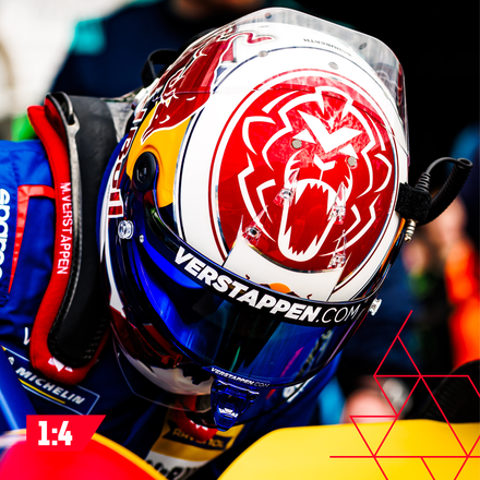 Max Verstappen 24h Nürburgring 2026 Helmet 1:4
