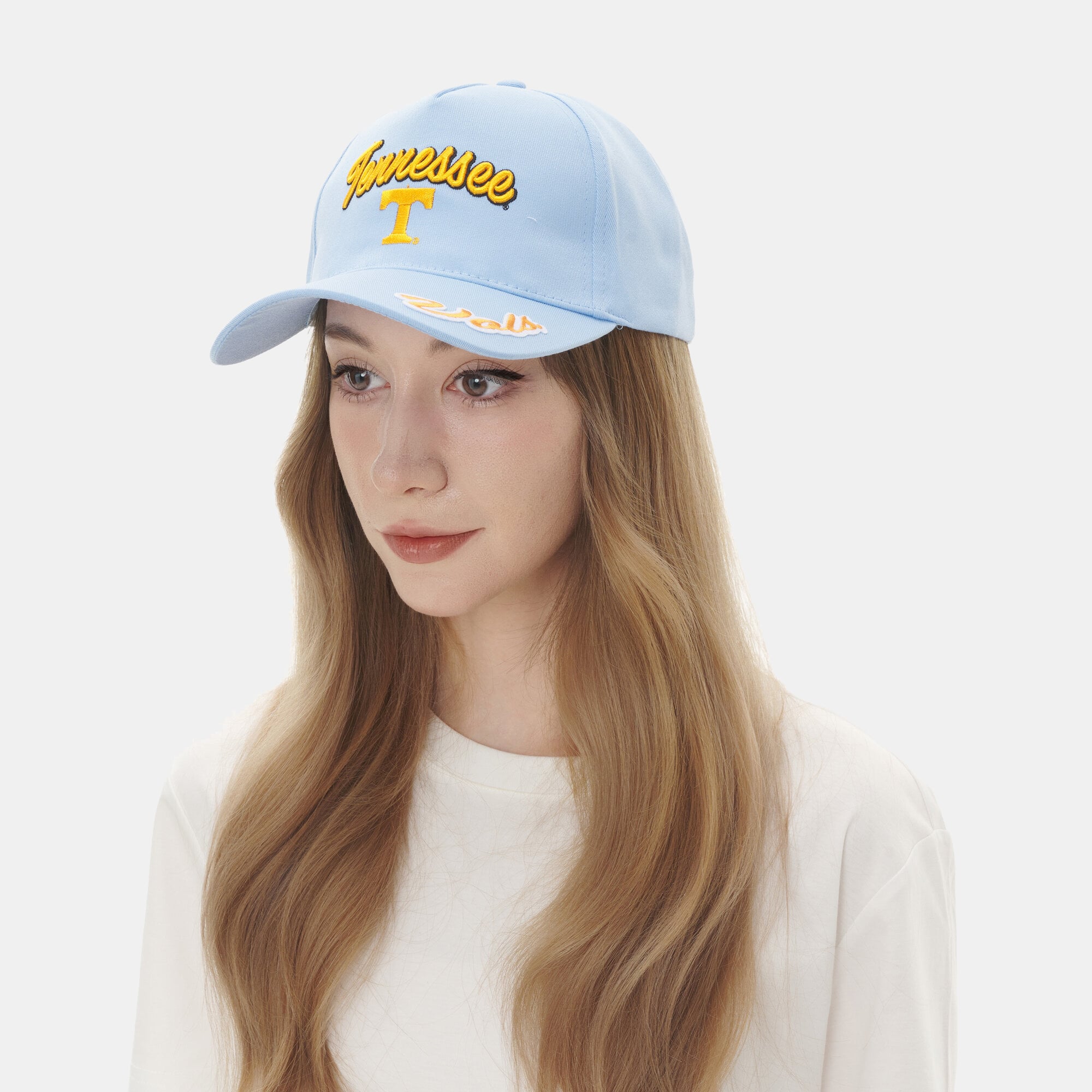 Women's ZooZatz Light Blue Tennessee Volunteers Sweet Spirit A-Frame Adjustable Hat