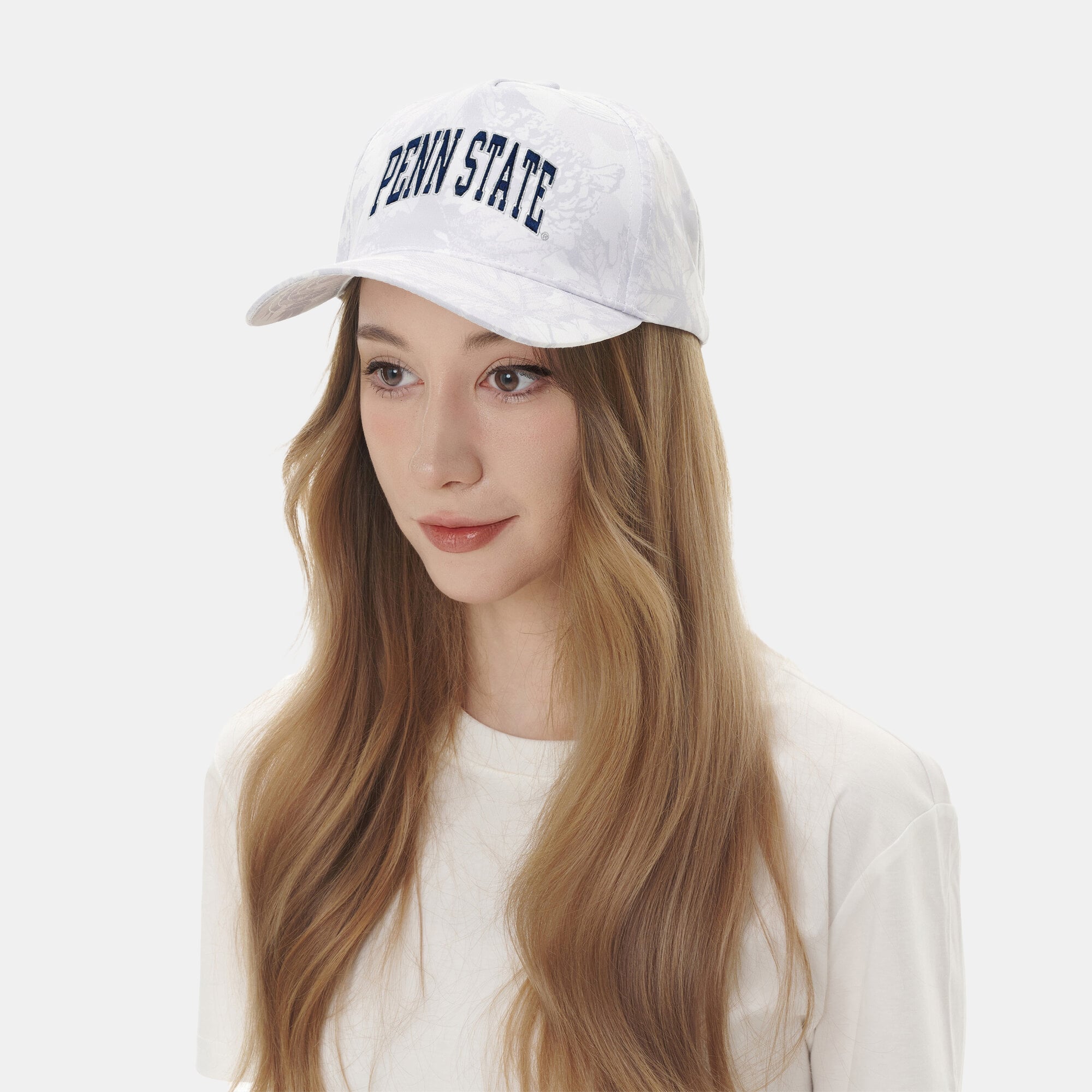 Women's ZooZatz Camo Penn State Nittany Lions Snow Camo A-Frame Adjustable Hat