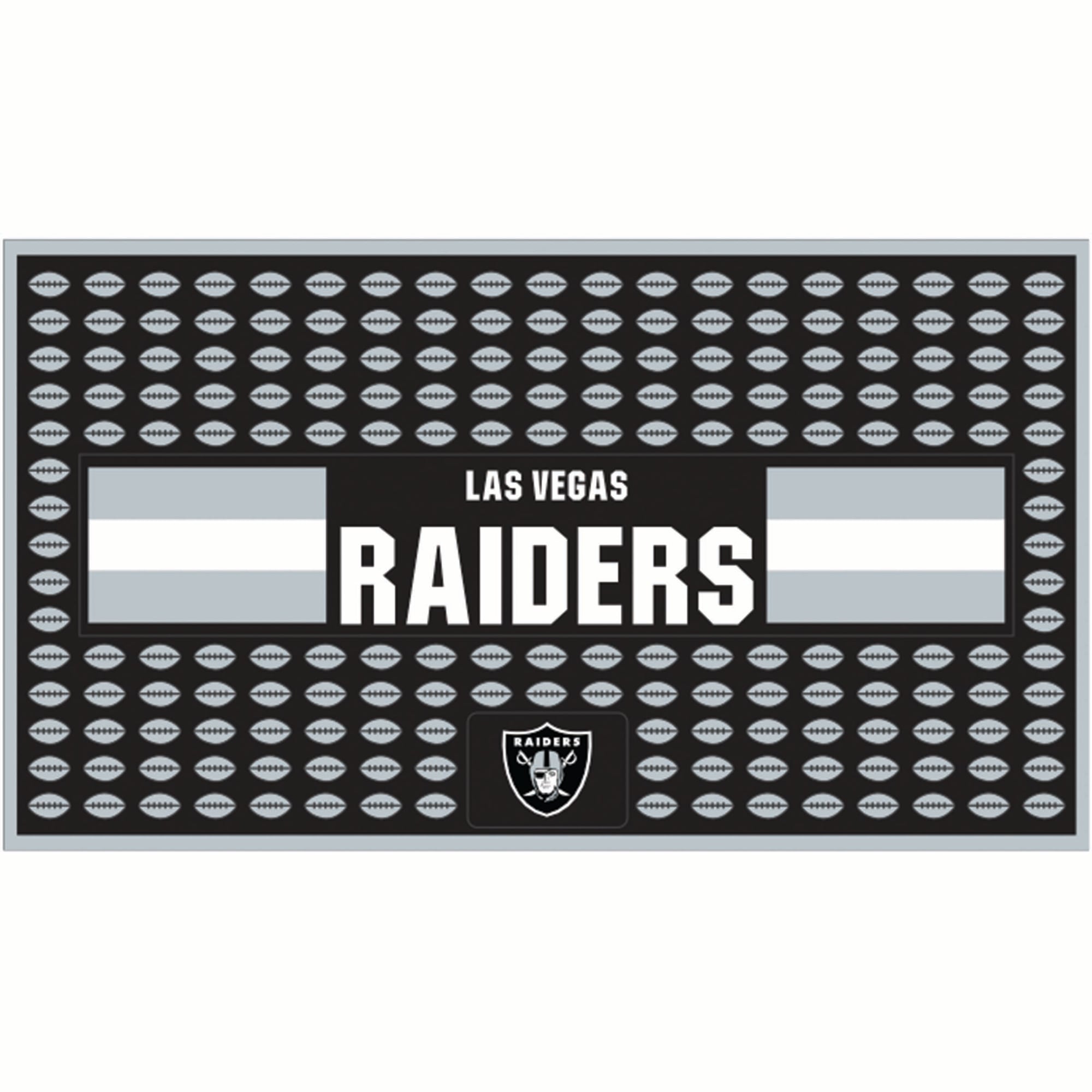 The Memory Company Las Vegas Raiders Team Bar Mat