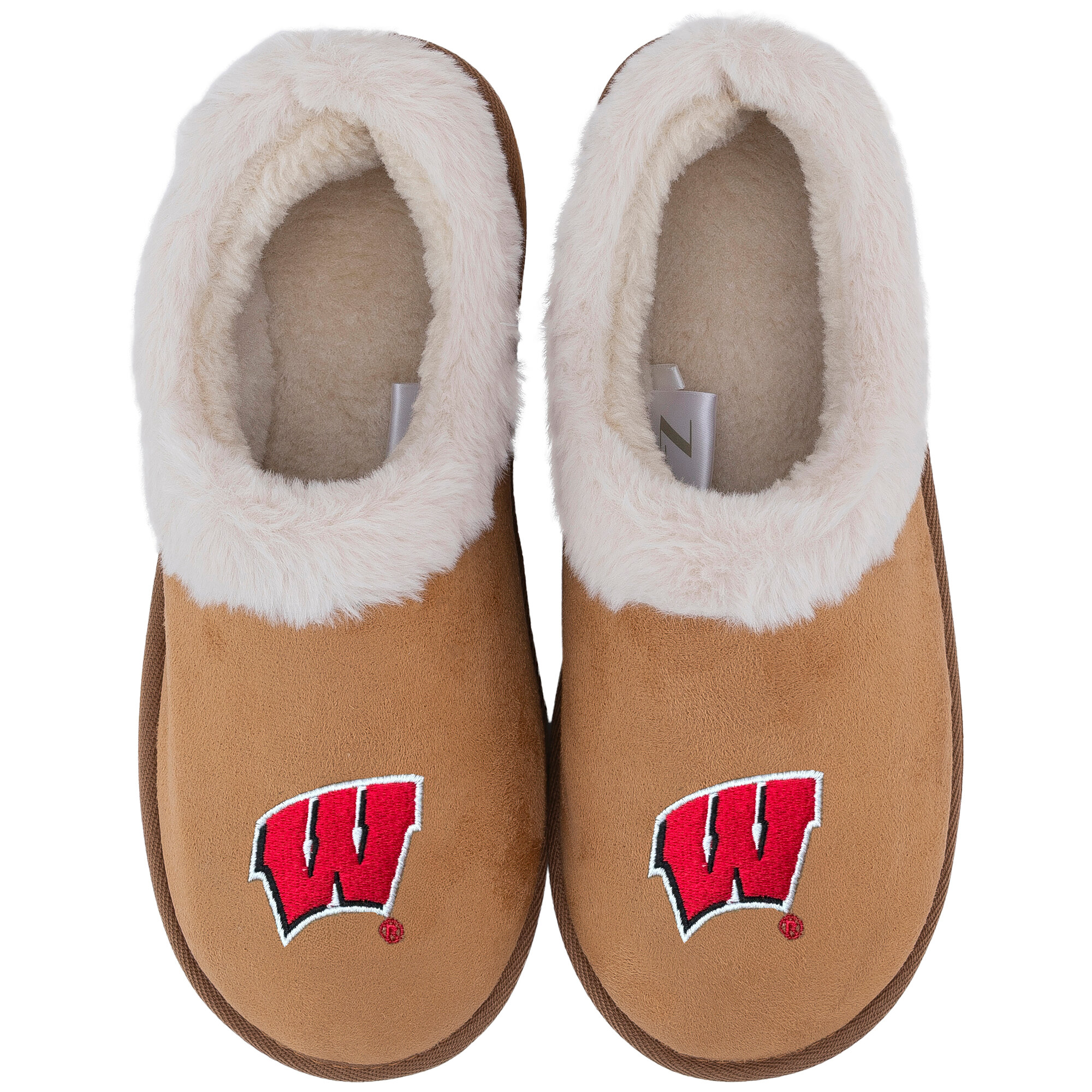 ZooZatz Wisconsin Badgers Lounge Slippers