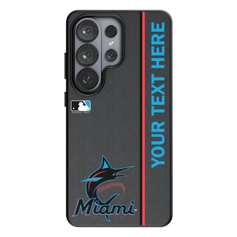Keyscaper Miami Marlins  Personalized Galaxy Magnetic Bump Case