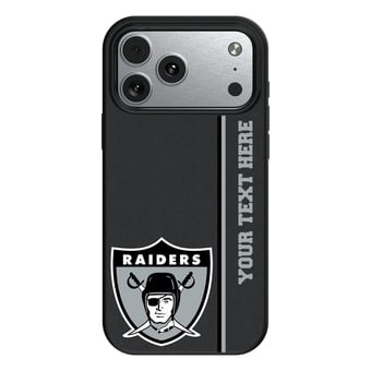 Keyscaper Las Vegas Raiders  Personalized iPhone Magnetic Bump Case