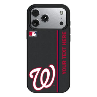 Keyscaper Washington Nationals  Personalized iPhone Magnetic Bump Case