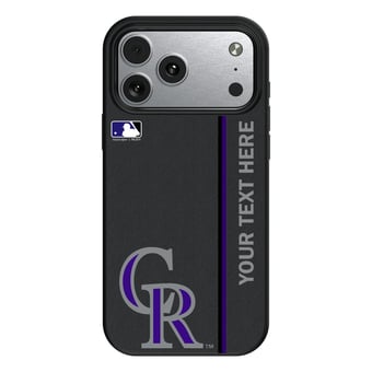 Keyscaper Colorado Rockies  Personalized iPhone Magnetic Bump Case