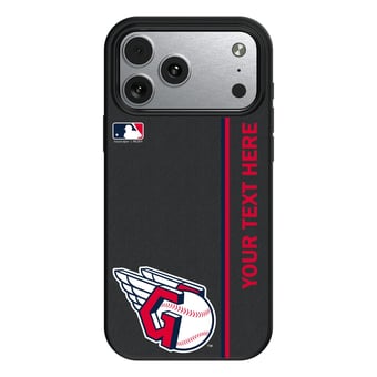 Keyscaper Cleveland Guardians  Personalized iPhone Magnetic Bump Case
