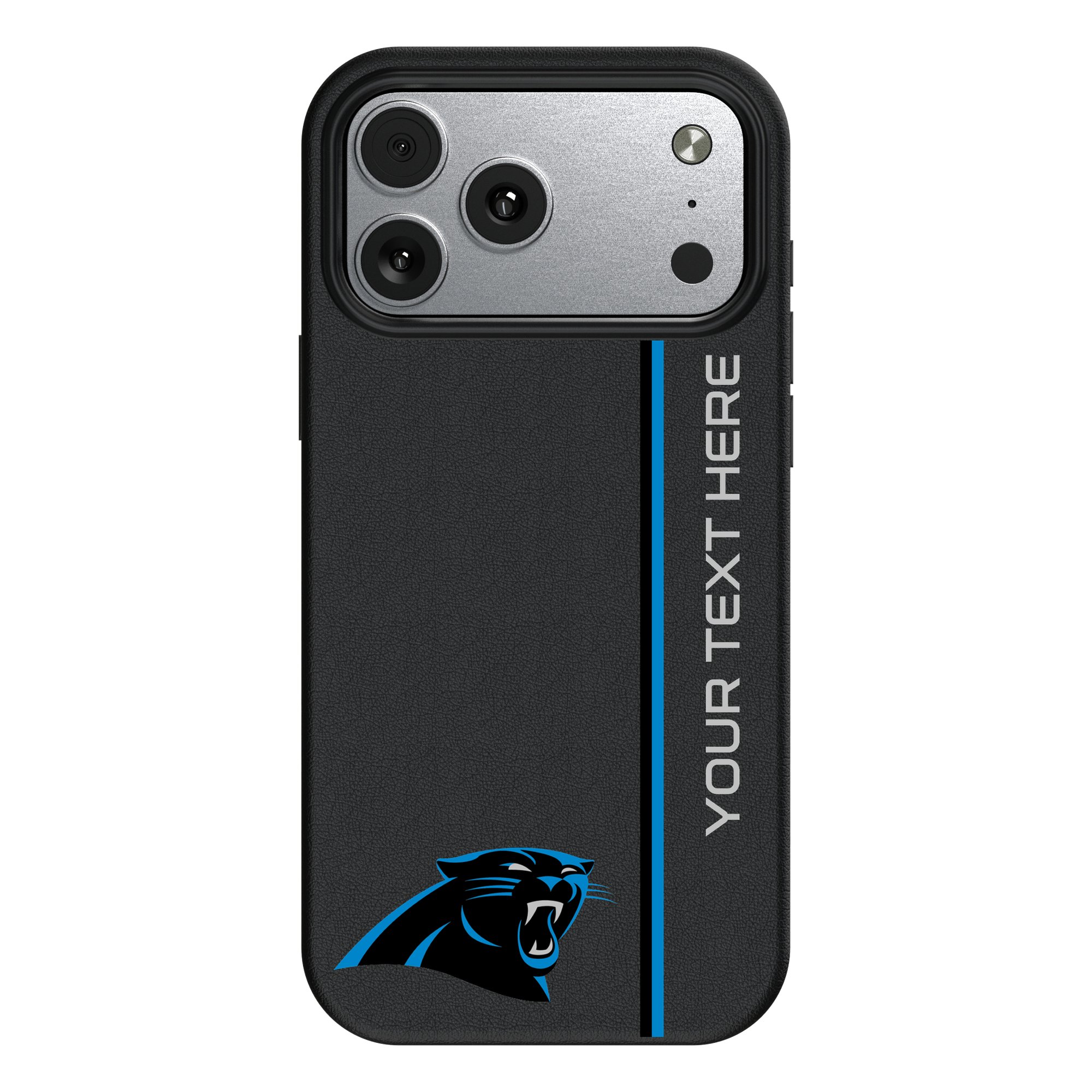 Keyscaper Carolina Panthers Personalized Galaxy Magnetic Bump Case