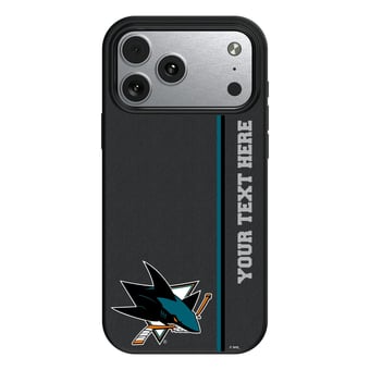 Keyscaper San Jose Sharks  Personalized iPhone Magnetic Bump Case
