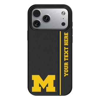 Keyscaper Michigan Wolverines  Personalized iPhone Magnetic Bump Case