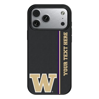 Keyscaper Washington Huskies  Personalized iPhone Magnetic Bump Case