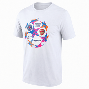 T-shirt PSG Starball Finale Ligue des champions Budapest 2026, vue 3