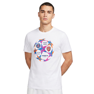T-shirt PSG Starball Finale Ligue des champions Budapest 2026, vue 1