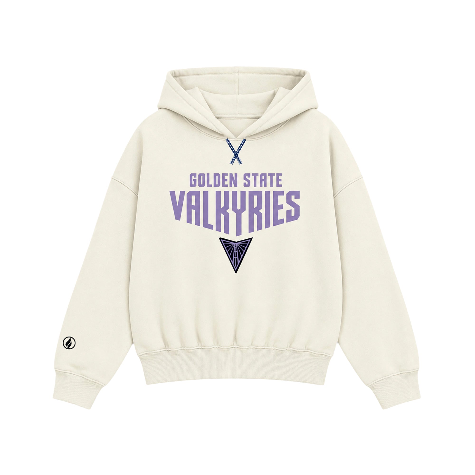 Unisex FISLL Cream Golden State Valkyries Oversized Hoodie