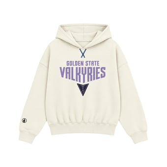 Unisex FISLL Cream Golden State Valkyries Oversized Hoodie